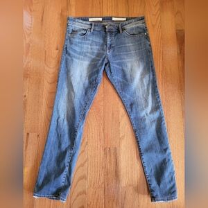 Anthropologie Pilcro and the Letterpress Women Hyphen Blue Denim 30